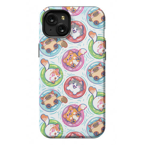 Pool Party Cats Phone Case