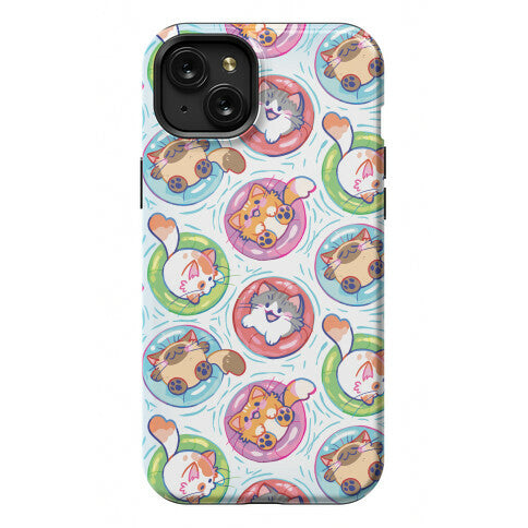 Pool Party Cats Phone Case