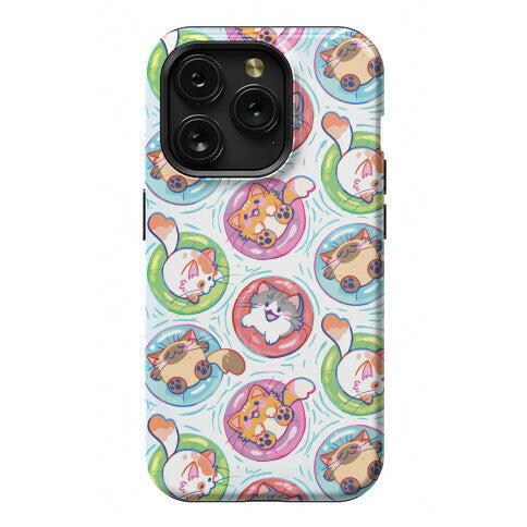 Pool Party Cats Phone Case