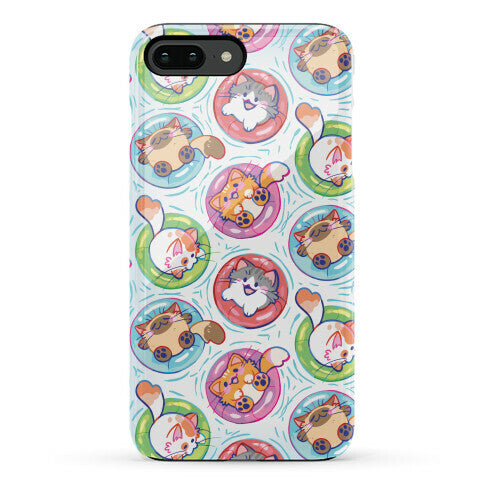 Pool Party Cats Phone Case