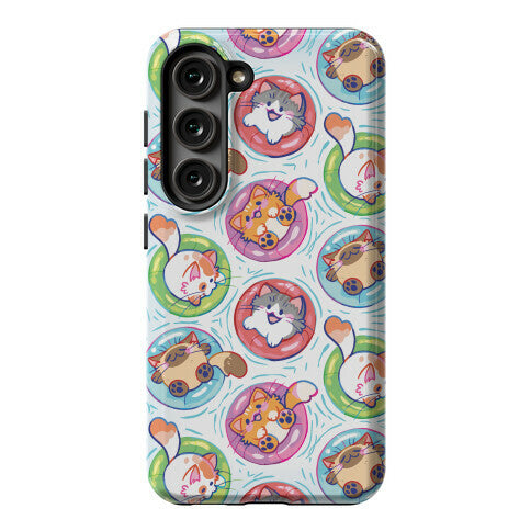 Pool Party Cats Phone Case