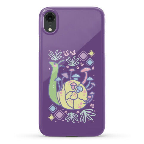 Pastel Mushroom Snail Phone Case