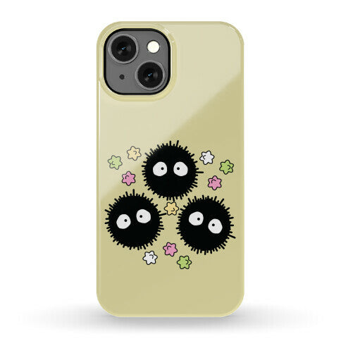 A Trio Of Soot Sprites Phone Case