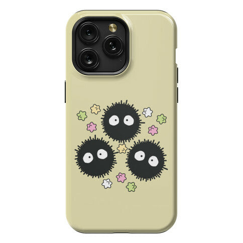 A Trio Of Soot Sprites Phone Case