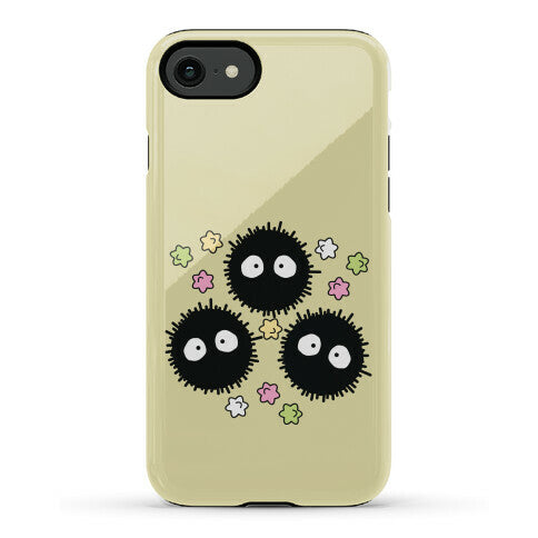 A Trio Of Soot Sprites Phone Case