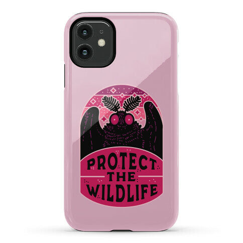 Protect the Wildlife (Mothman) Phone Case