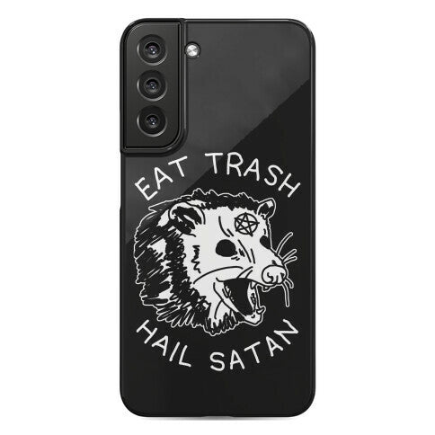 Eat Trash Hail Satan Possum Phone Case