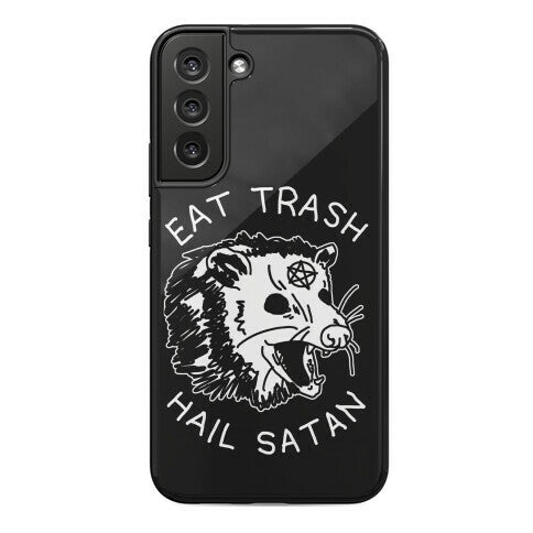 Eat Trash Hail Satan Possum Phone Case