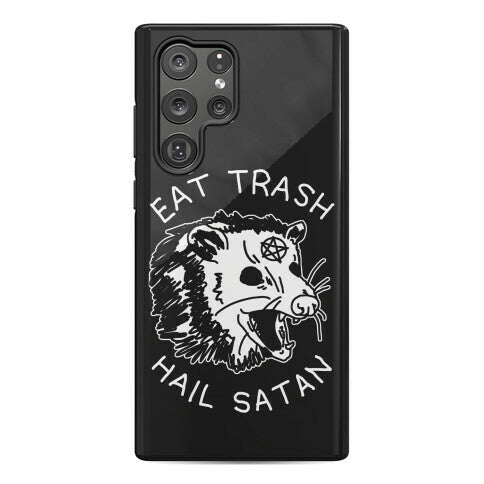 Eat Trash Hail Satan Possum Phone Case