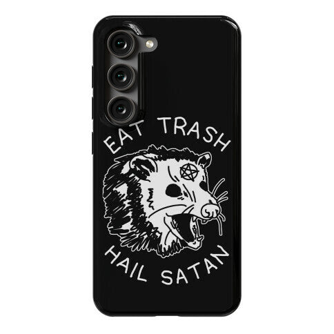 Eat Trash Hail Satan Possum Phone Case