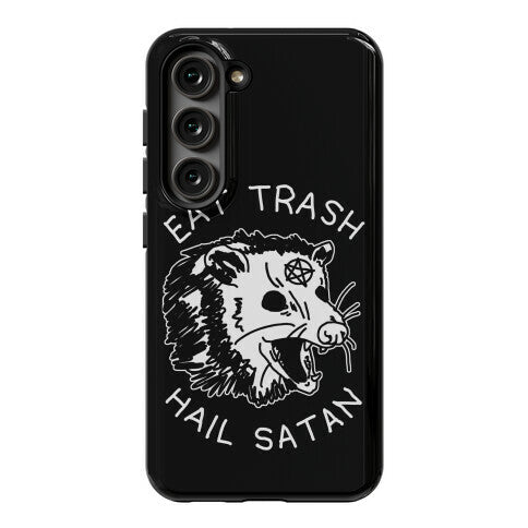 Eat Trash Hail Satan Possum Phone Case