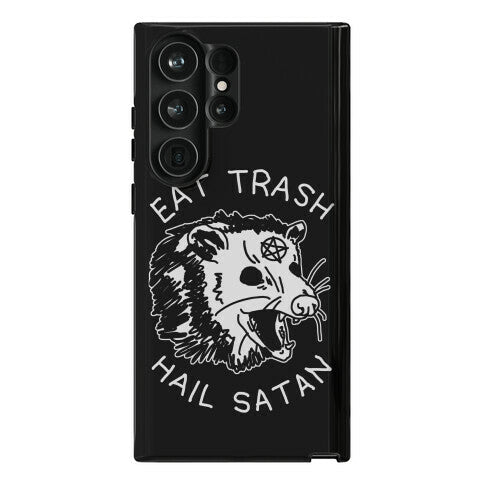 Eat Trash Hail Satan Possum Phone Case