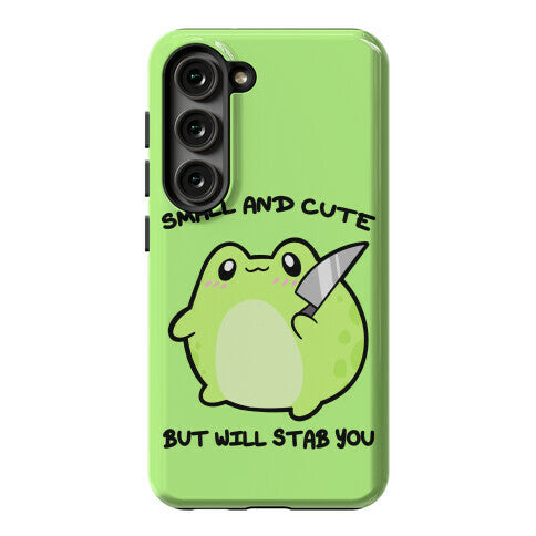Small And Cute But Will Stab You Froggie Phone Case
