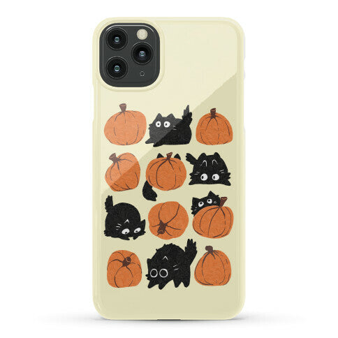 Pumpkin Cats Phone Case