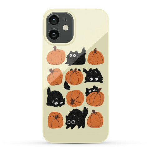 Pumpkin Cats Phone Case
