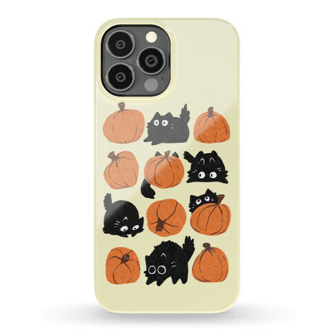 Pumpkin Cats Phone Case