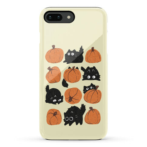 Pumpkin Cats Phone Case