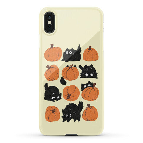 Pumpkin Cats Phone Case