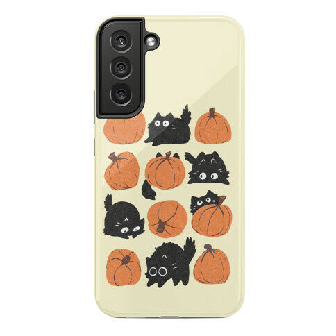 Pumpkin Cats Phone Case