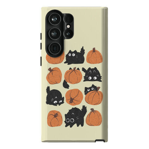 Pumpkin Cats Phone Case