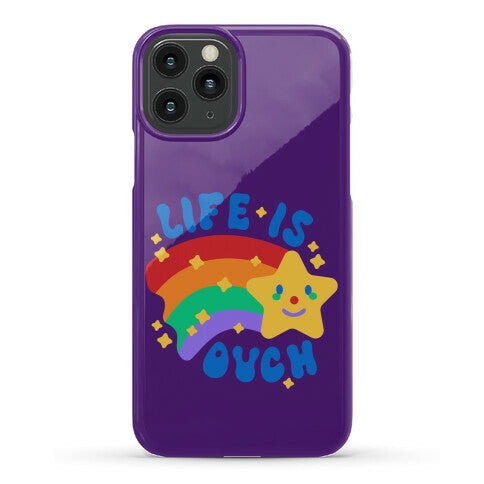 Life Is Ouch Shooting Star Phone Case