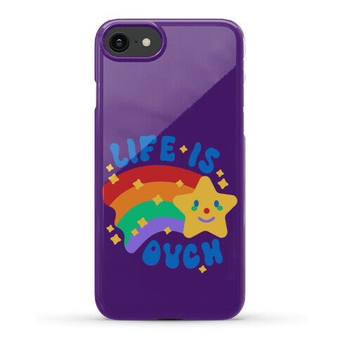 Life Is Ouch Shooting Star Phone Case
