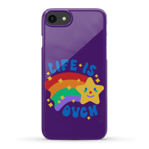 Life Is Ouch Shooting Star Phone Case