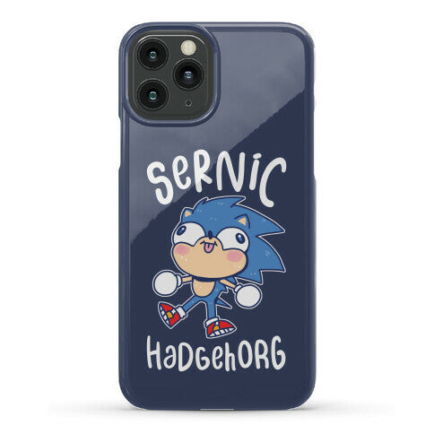 Derpy Sonic Sernic Hadgehorg Phone Case