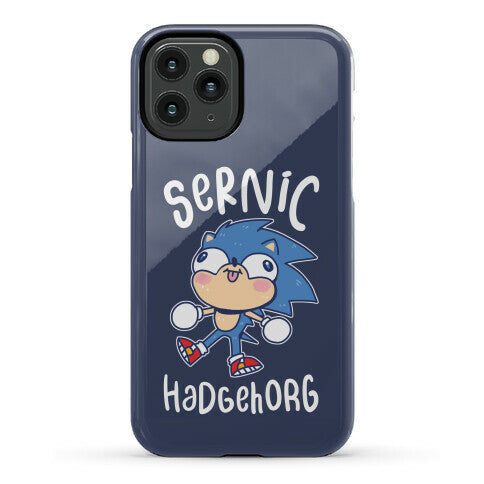 Derpy Sonic Sernic Hadgehorg Phone Case