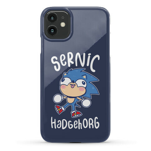 Derpy Sonic Sernic Hadgehorg Phone Case