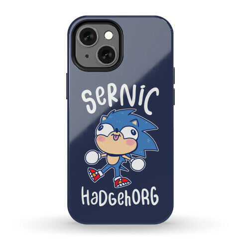 Derpy Sonic Sernic Hadgehorg Phone Case