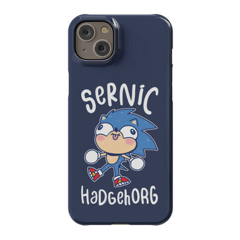 Derpy Sonic Sernic Hadgehorg Phone Case