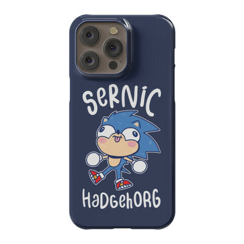 Derpy Sonic Sernic Hadgehorg Phone Case