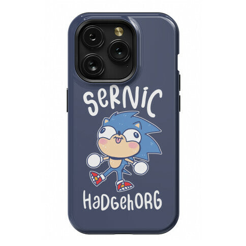 Derpy Sonic Sernic Hadgehorg Phone Case