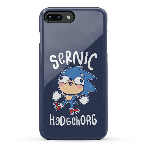 Derpy Sonic Sernic Hadgehorg Phone Case
