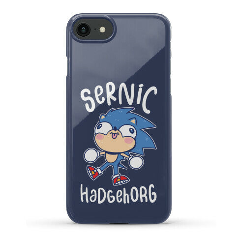 Derpy Sonic Sernic Hadgehorg Phone Case