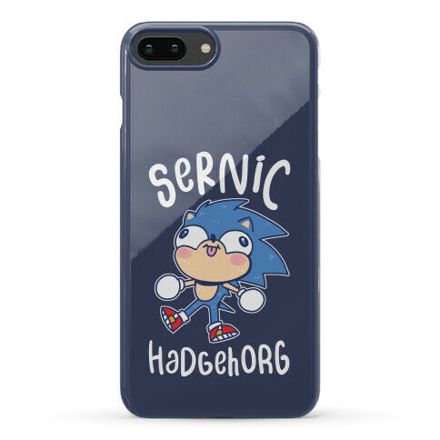 Derpy Sonic Sernic Hadgehorg Phone Case