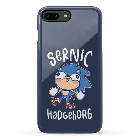 Derpy Sonic Sernic Hadgehorg Phone Case