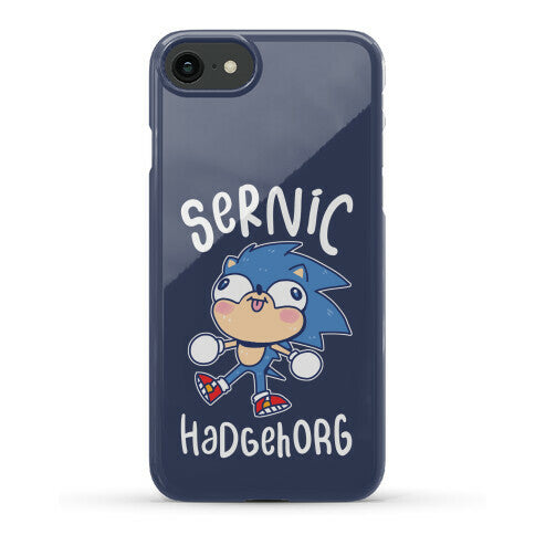 Derpy Sonic Sernic Hadgehorg Phone Case