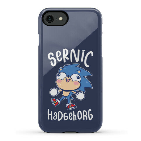 Derpy Sonic Sernic Hadgehorg Phone Case