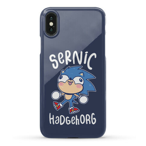 Derpy Sonic Sernic Hadgehorg Phone Case