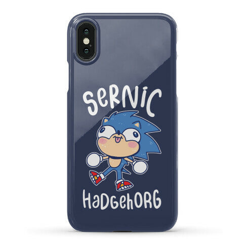 Derpy Sonic Sernic Hadgehorg Phone Case