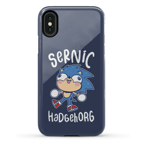 Derpy Sonic Sernic Hadgehorg Phone Case
