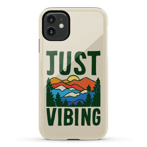 Just Vibing Mountains Phone Case
