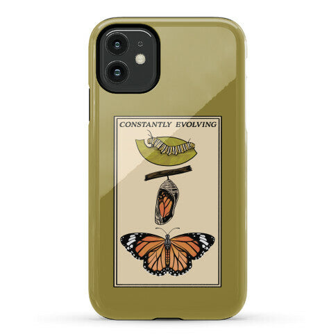 Constantly Evolving Monarch Butterfly Phone Case