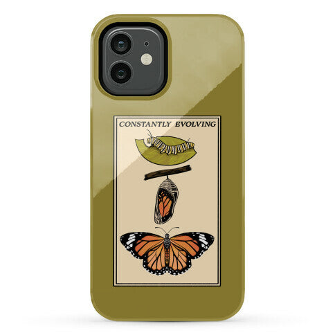 Constantly Evolving Monarch Butterfly Phone Case