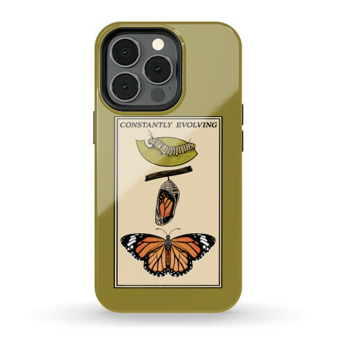 Constantly Evolving Monarch Butterfly Phone Case