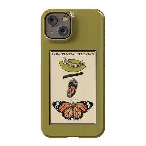 Constantly Evolving Monarch Butterfly Phone Case