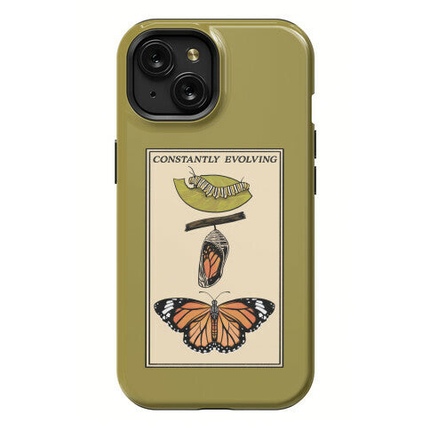 Constantly Evolving Monarch Butterfly Phone Case