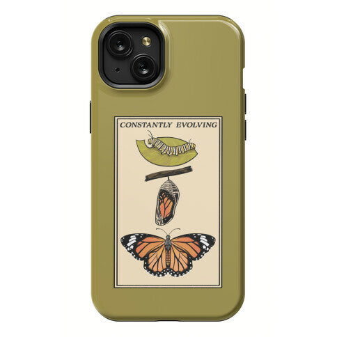 Constantly Evolving Monarch Butterfly Phone Case